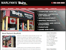 Tablet Screenshot of marlynns.ca